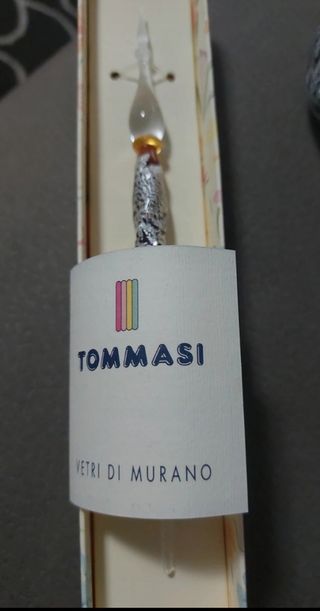 2 oggetti in vetro di murano