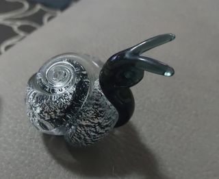 2 oggetti in vetro di murano