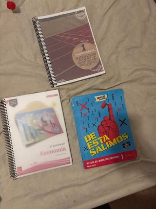 libros primero bachiller