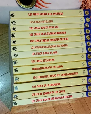 Libros Los cinco. 13 títulos 