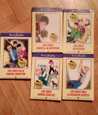 Libros Los cinco. 13 títulos 