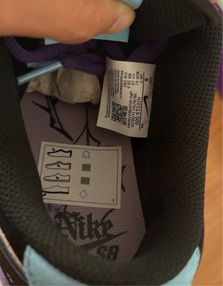 Nike SB Dunk x Hayley Wilson Morado