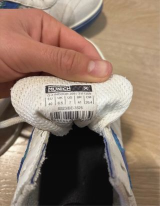 Zapatillas Fútbol Sala Munich Talla 40