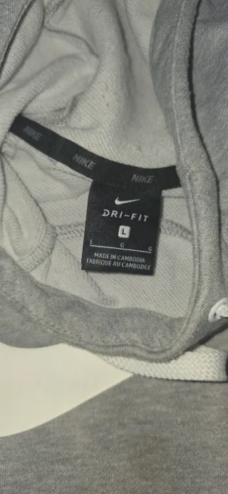 Sudadera Nike Gris Hombre