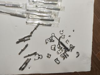 Lote instrumentos dentales