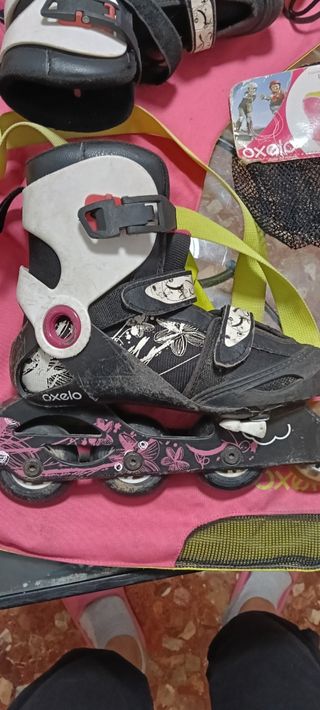 Patines y Protecciones Patines Axelo Niña Talla XS