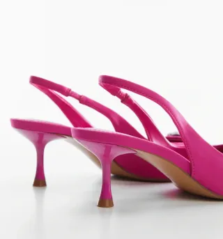 Zapatos joya en punta con pedrería Strass