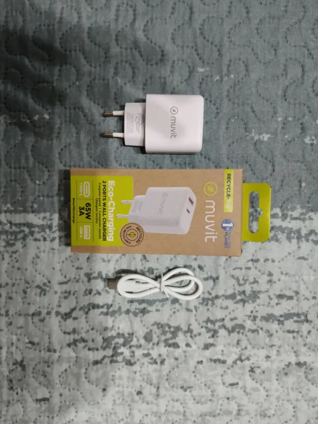 Cargador Rápido Muvit USB