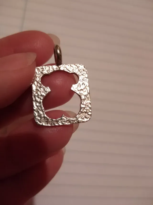 Colgante Tous Oso Plata
