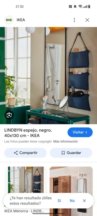 Colgador baño Ikea 3 bolsillos