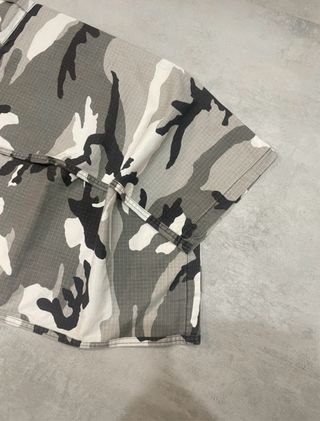 Pantalones Cargo Camuflaje Gris