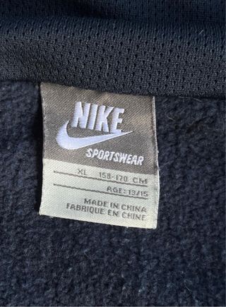 Sudadera Nike Air Talla XL Azul Marino Age:13-15