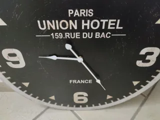 Orologio da parete Union Hotel Paris