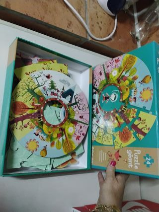 Lote 2 Puzzles Spiderman Educa + Djeco