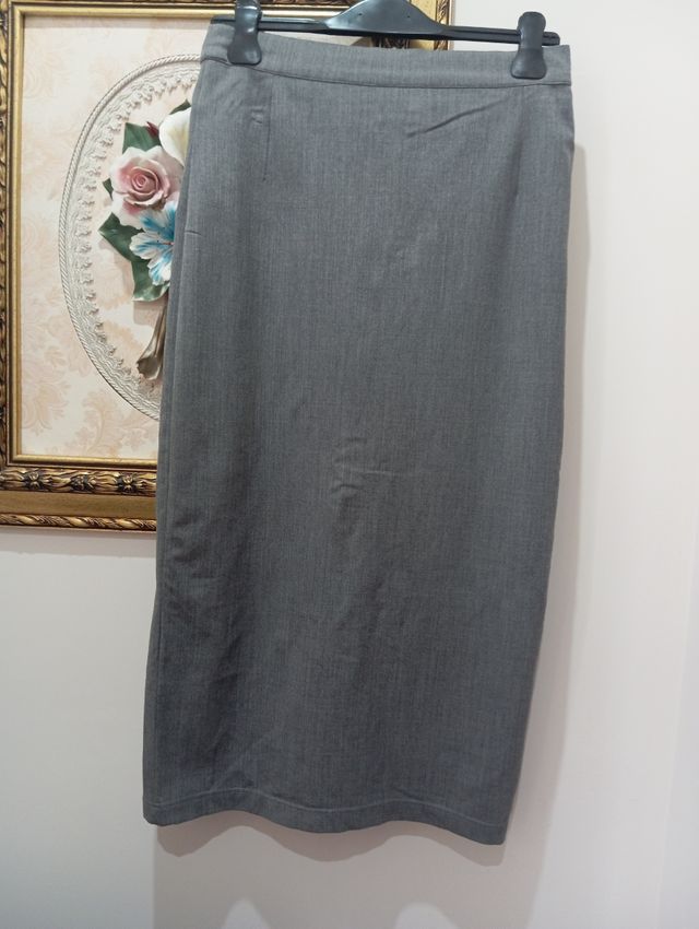 Gonna tubino grigia