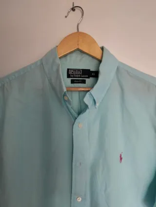 Camisa Polo Ralph Lauren Azul