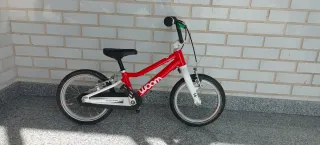 Bicicleta woom 2  14 pulgadas roja