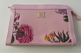 Neceser Carolina Herrera floral rosa