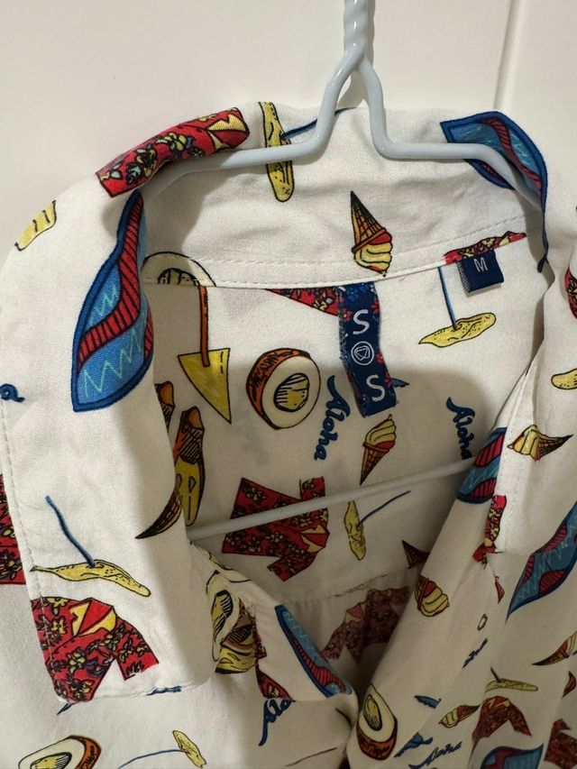 Camicia uomo fantasia M