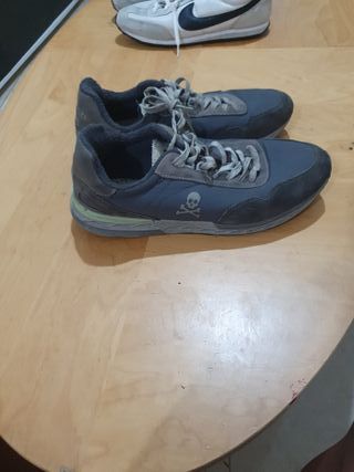 Nike Zapatillas Deportivas Beige y Gris