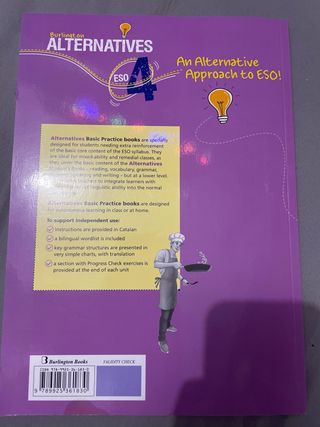 Burlington ALTERNATIVES 4 ESO