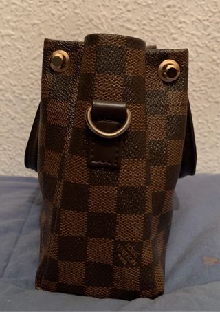 Bolso de mano con estampado de cuadros