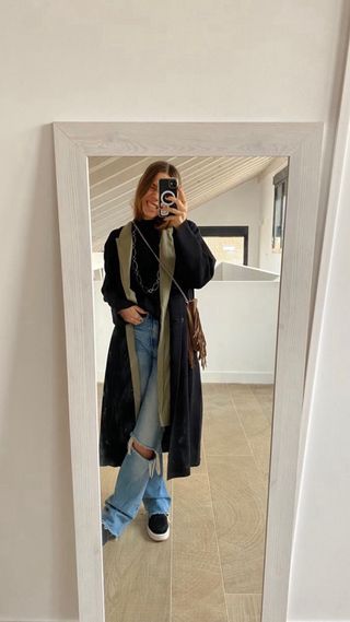 Pantalones vaqueros desgastados