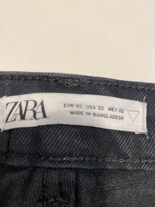 Pantalón corto vaquero Zara Talla 42