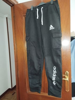 Pantalón Adidas Negro 