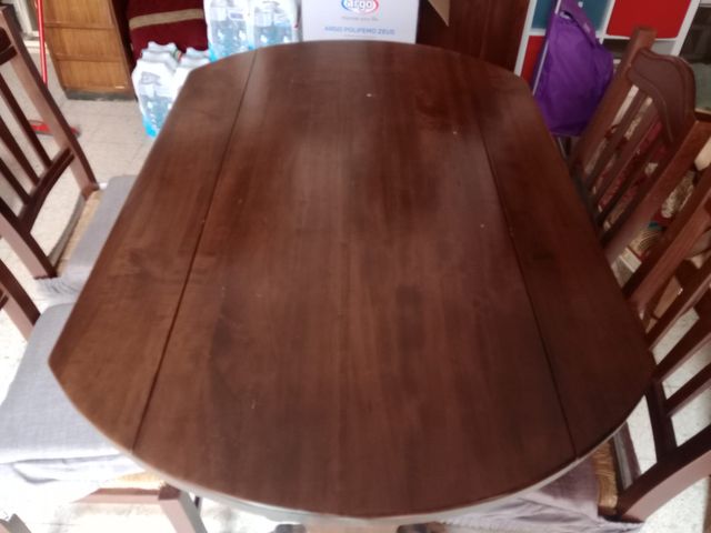 Tavolo Fratino in legno massello + 4 sedie