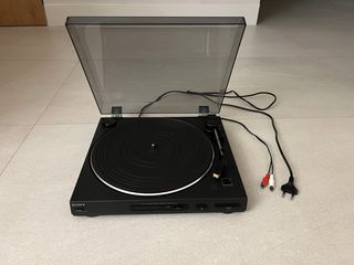 Tocadiscos Sony Negro PS-LX 60