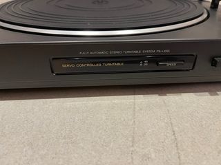 Tocadiscos Sony Negro PS-LX 60
