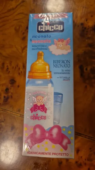 Biberon Chicco Neonata Vetro Vintage Rosa