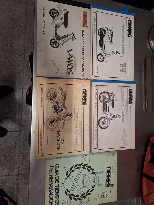CATALOGO PIEZAS DERBI