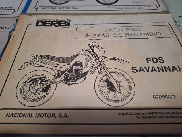 CATALOGO PIEZAS DERBI