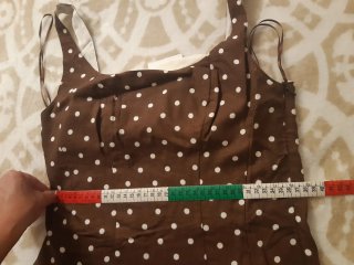 Vestido Lunares Zara Talla S