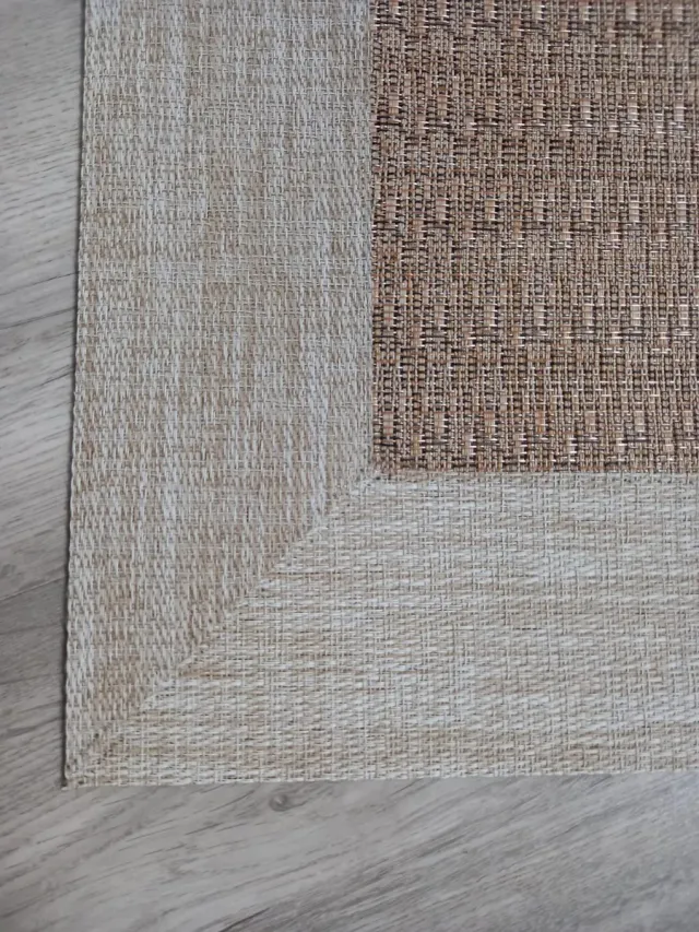 Tappeto in vinile premium beige/marrone 60 x120
