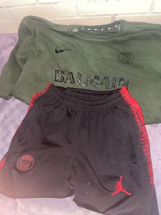 Chándal PSG Nike Verde y Negro