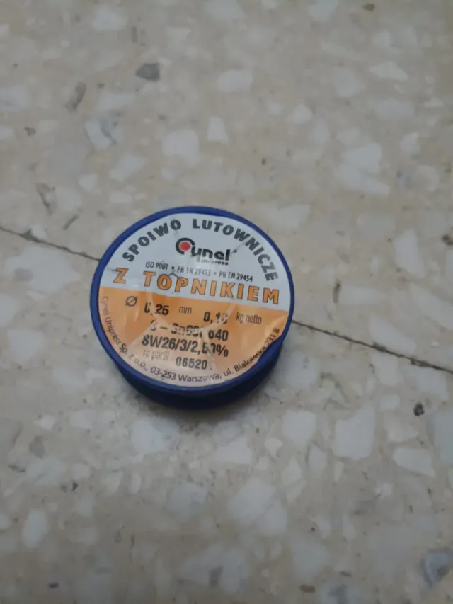 Hilo de soldar Cynel 1.25mm 250g