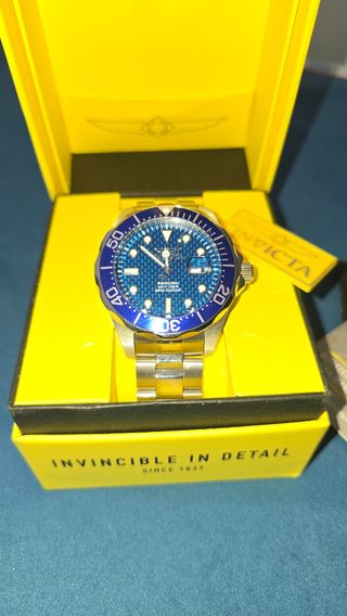 Reloj Invicta Acero Inoxidable Azul