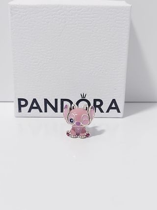 Charm Pandora Angel Stitch Rosa