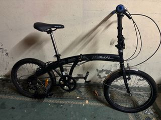 Bicicleta Plegable WAYSEAL 250 Negra
