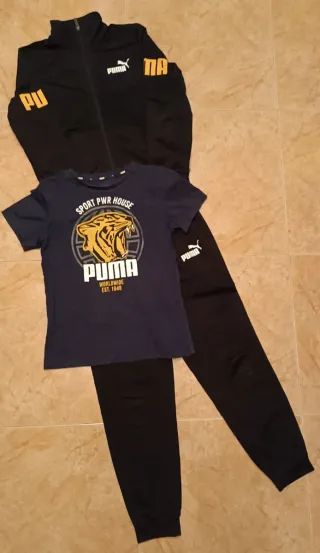 Lote Chándal y Camiseta Puma