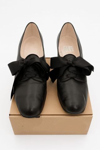 ZAPATOS BATURRA PIEL NEGRO TACÓN 