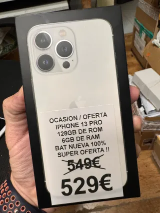 iPhone 13 Pro 128GB Blanco Oferta - Impecable !