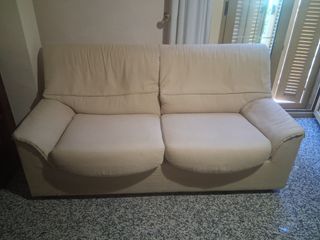Sofá de 3 plazas beige