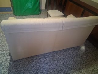 Sofá de 3 plazas beige