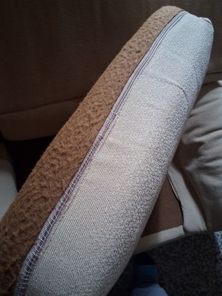 Sofá de 3 plazas beige