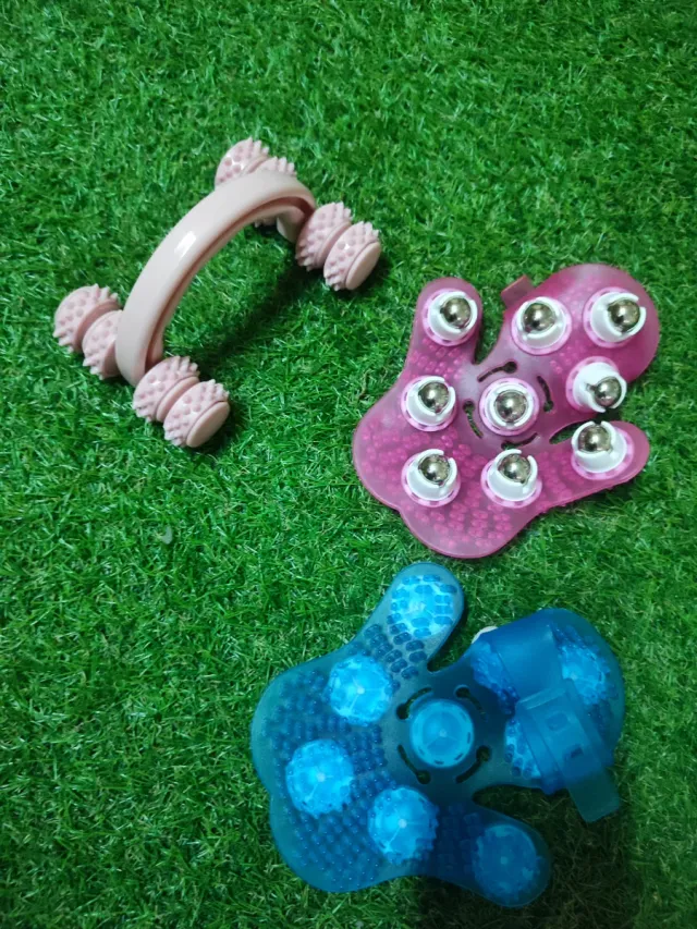 Masajeadores corporales (rosa y azul)