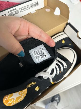 Converse Chuck Taylor All Star Negras Estrellas